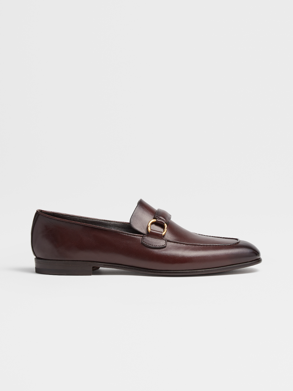Brown Hand-buffed Leather L'Asola Moccasin